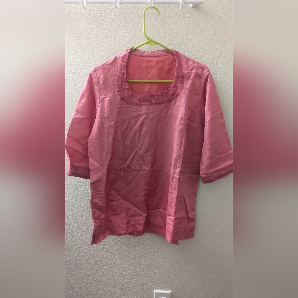 Soft Satin Silk Top